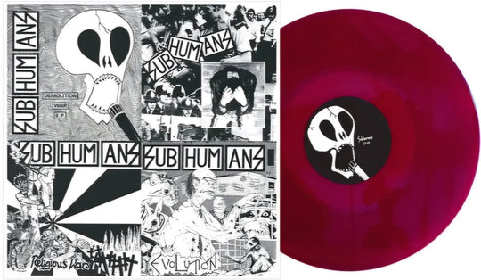 the album cover for Subhumans - EP-LP [RSD Essential Indie Colorway Deep Purple LP]