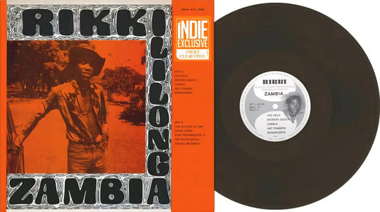 the album cover for Rikki Ililonga - Zambia [RSD Essential Indie Colorway Smoke LP]