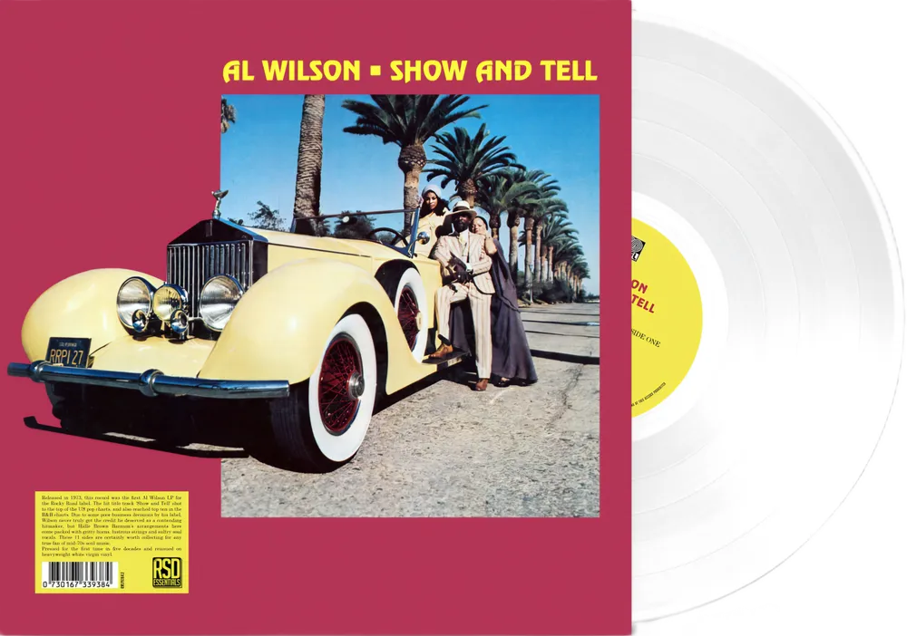 the album cover for Al Wilson - Show And Tell [RSD Essential Whitewall LP]