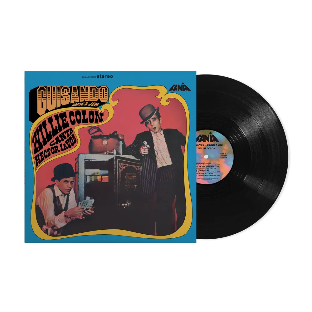 the album cover for Willie Colon &amp; Hector Lavoe - Guisando: Doing A Job