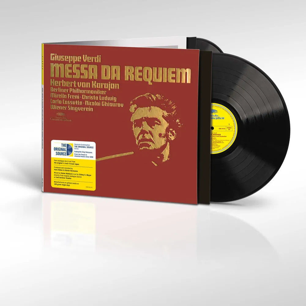the album cover for Verdi / Mirella Freni  / Ludwig,Chris - Verdi: Messa Dea Reqiuem (Can)