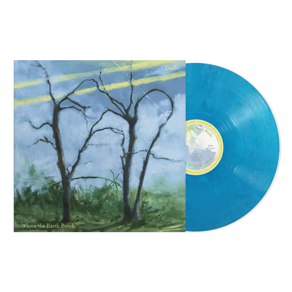 the album cover for Daffo - Where The Earth Bends [Eco Blues LP]