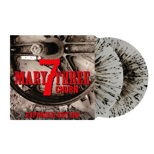 the album cover for Seven Mary Three - Churn -  [Milky Clear w/Black Splatter 2LP]