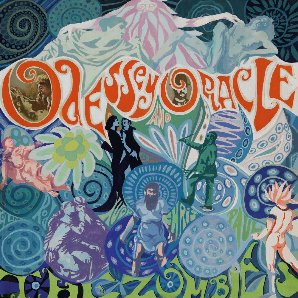 the album cover for The Zombies	 - Odessey and Oracle (Mono Remastered) -  [Indie Exclusive Orchid Vinyl]