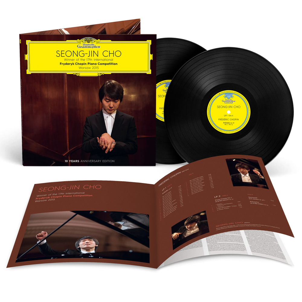 the album cover for Seong Cho -Jin - Chopin Piano Competition, Warsaw 2015 [180g Half-Speed 2 LP]