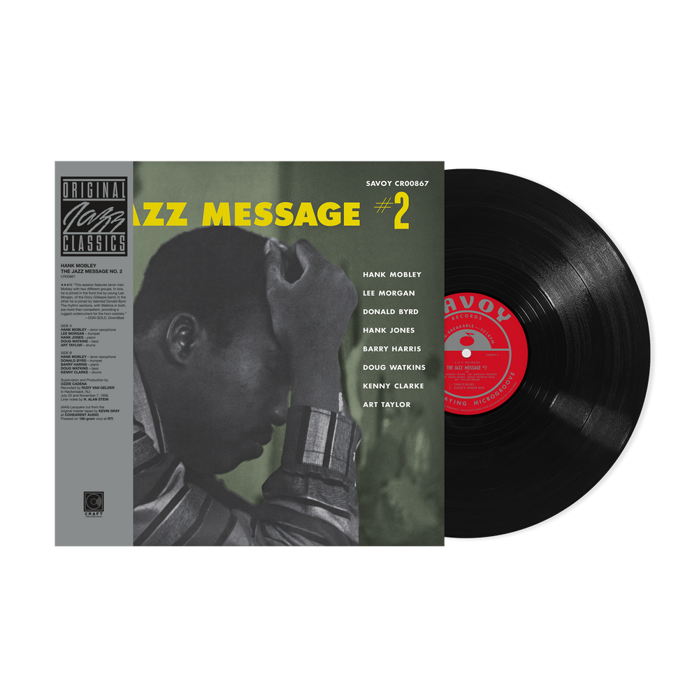 the album cover for Hank Mobley - Jazz Message #2 (Original Jazz Classics Series) -  [180g LP]