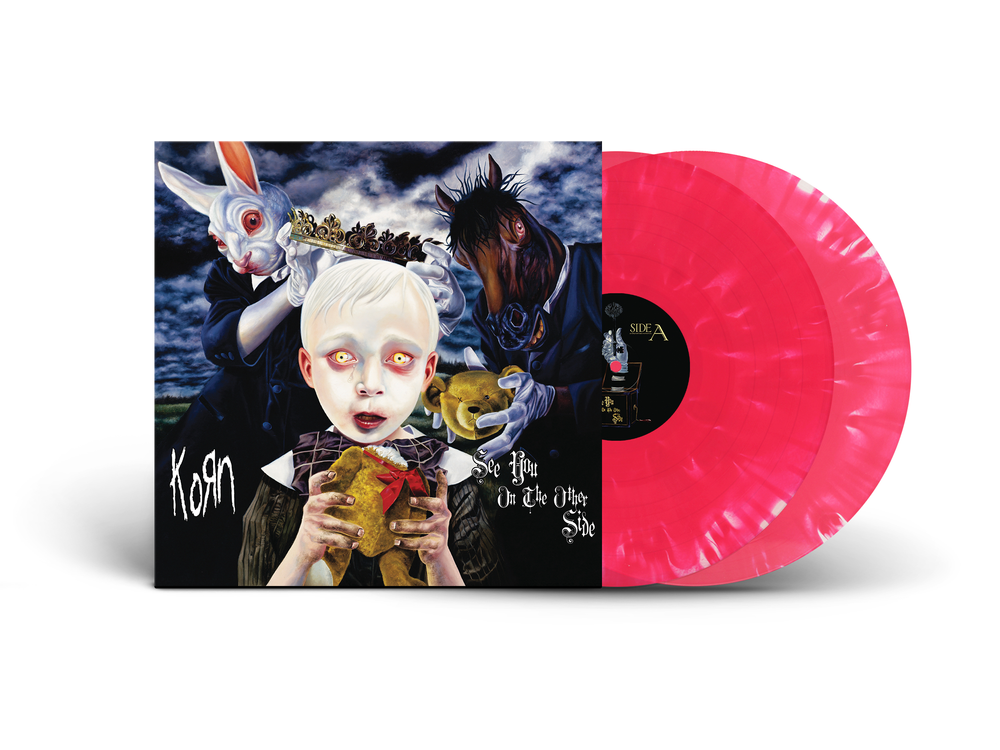 the album cover for Korn - See You On The Other Side (20th Anniversary Edition) -  [Indie Exclusive Cloudy Magenta 2LP]