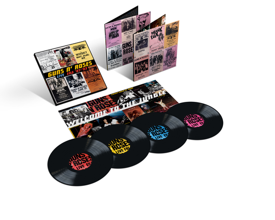 the album cover for Guns N' Roses - Live Era '87 - '93 [4LP Deluxe]