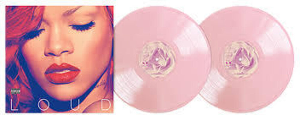 the album cover for Rihanna - Loud [Colored Vinyl] (Pnk)