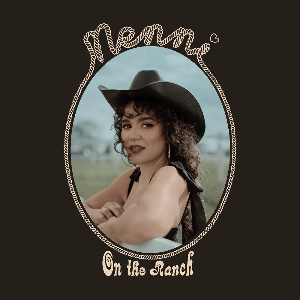 the album cover for Emily Nenni - On The Ranch (Blue) [Clear Vinyl] [Limited Edition]