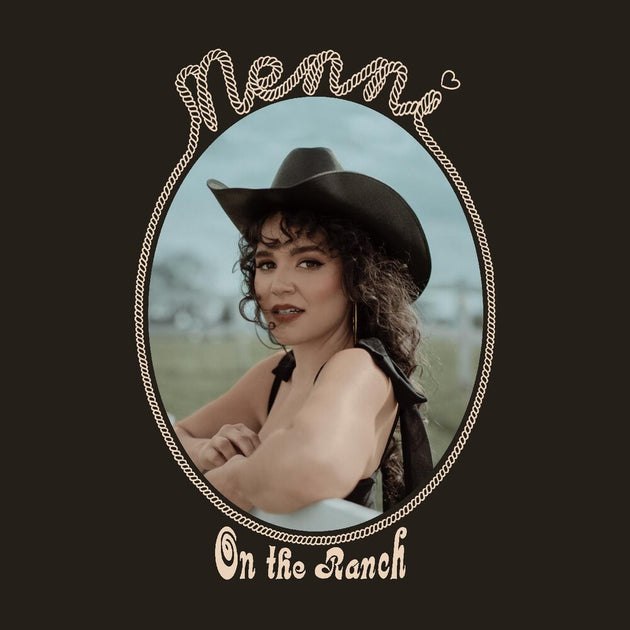 the album cover for Emily Nenni - On The Ranch (Blue) [Clear Vinyl] [Limited Edition]