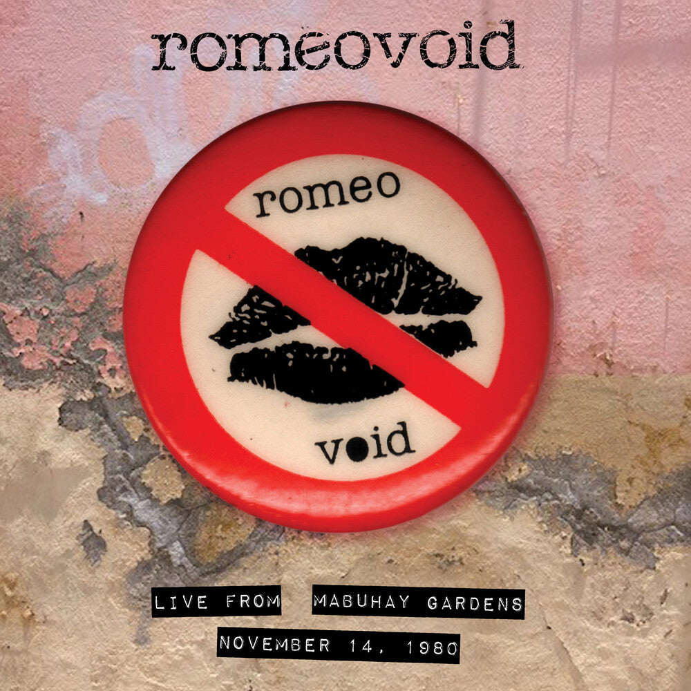 the album cover for Romeo Void - Live From The Mabuhay Gardens November 14, 1980 [RSD 2023] []