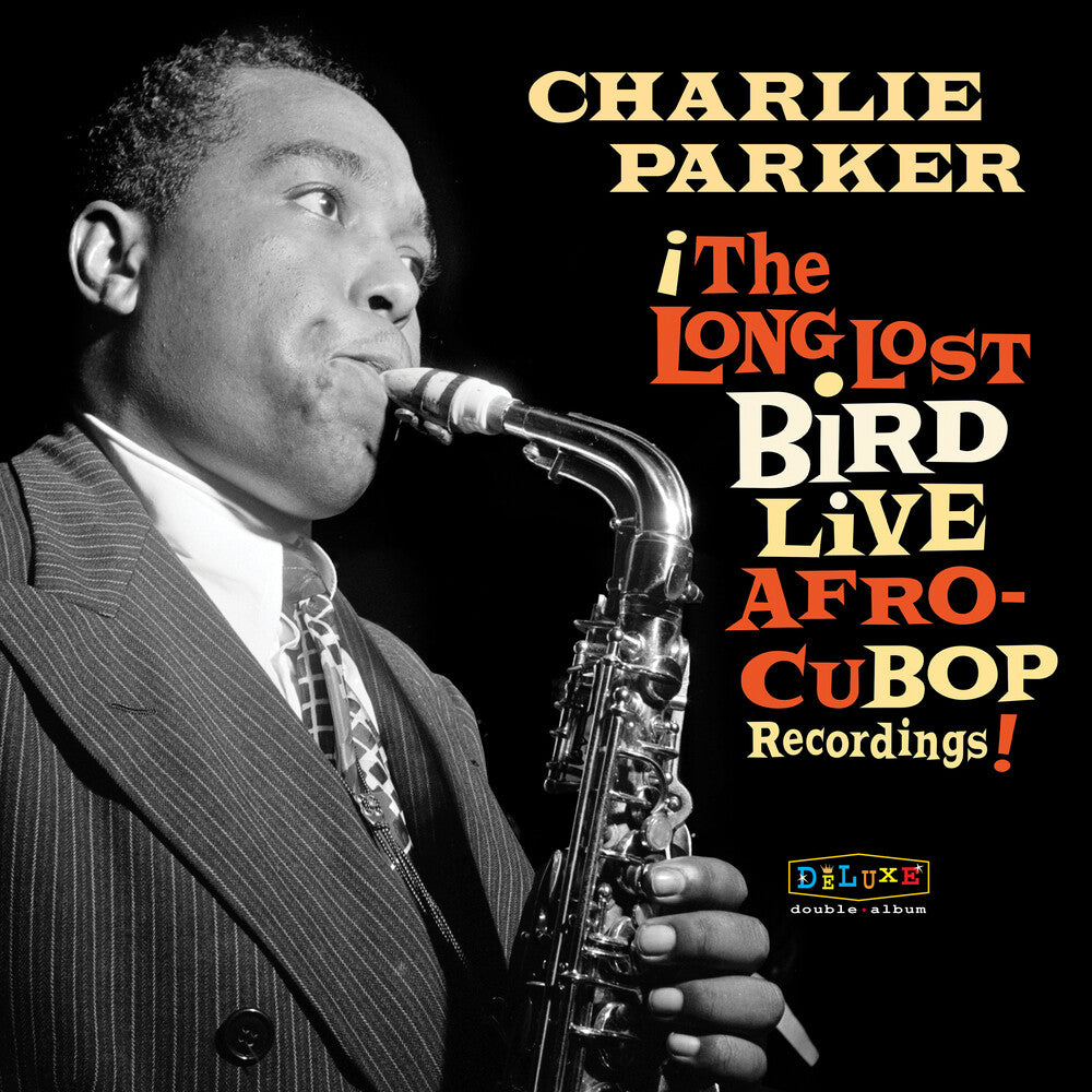 the album cover for Charlie Parker - Afro Cuban Bop: The Long Lost Bird Live Recordings [RSD 2023] []