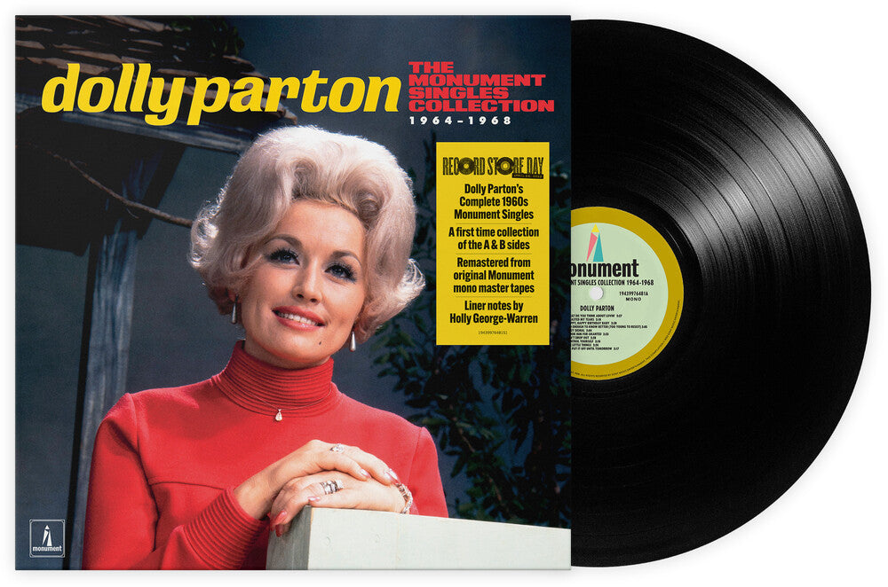 the album cover for Dolly Parton - The Monument Singles Collection 1964-1968  [RSD 2023] []