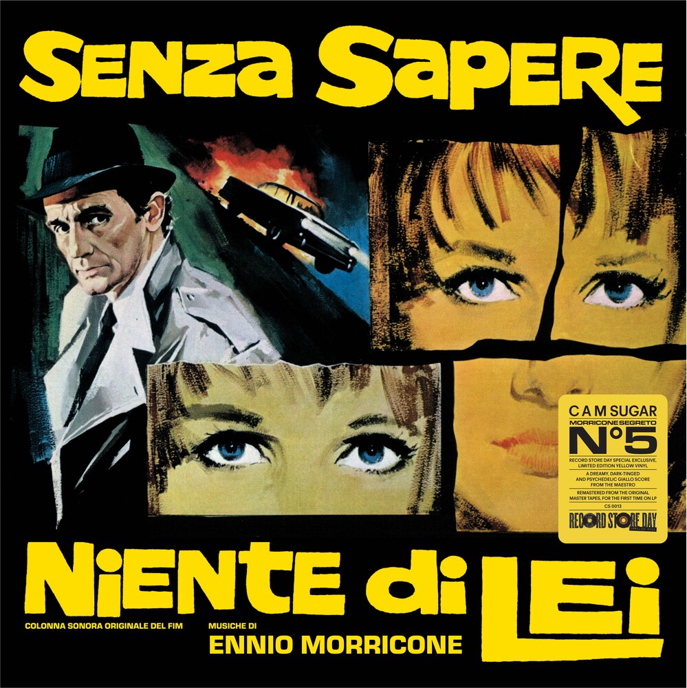 the album cover for Ennio Morricone - Senza Sapere [RSD 2023] []