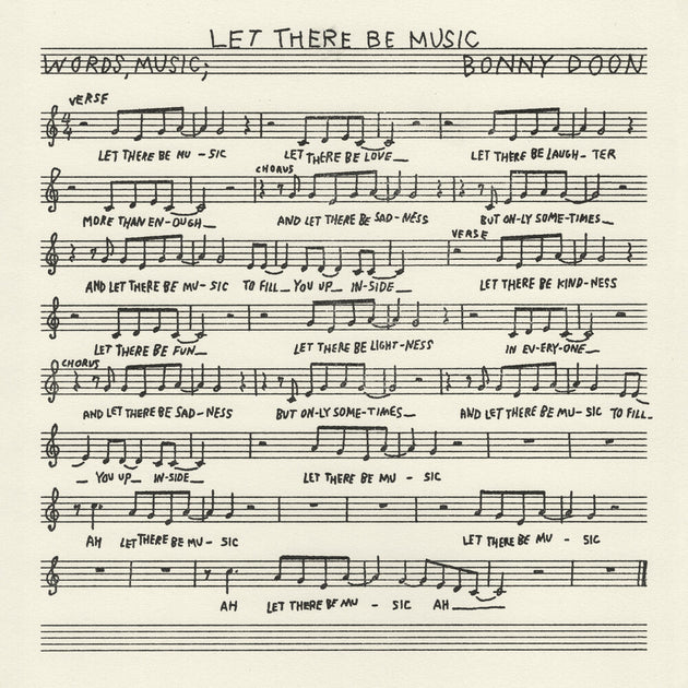 the album cover for Bonny Doon - Let There Be Music [LP]