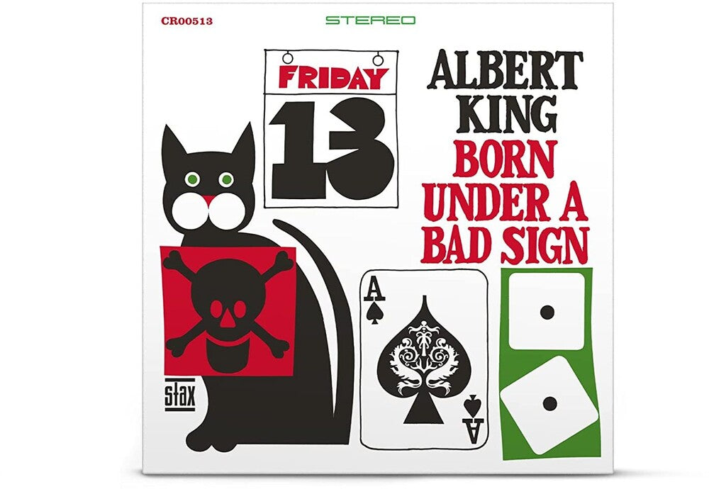 the album cover for Albert King - Born Under A Bad Sign [LP]