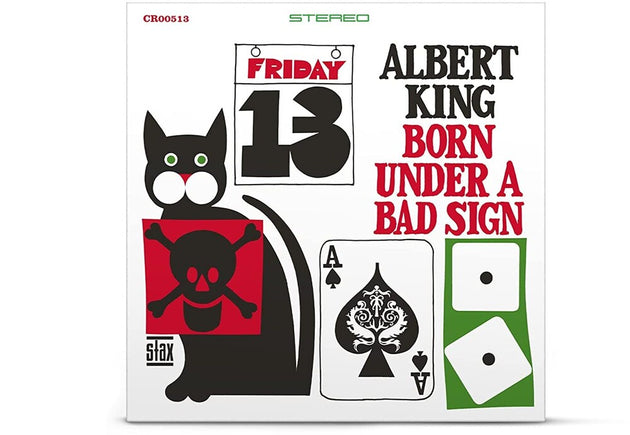 the album cover for Albert King - Born Under A Bad Sign [LP]