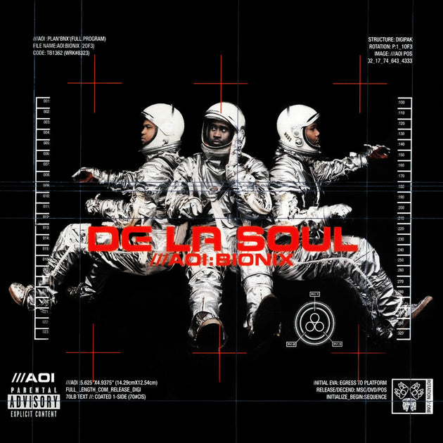 the album cover for De La Soul - AOI: Bionix [2LP]