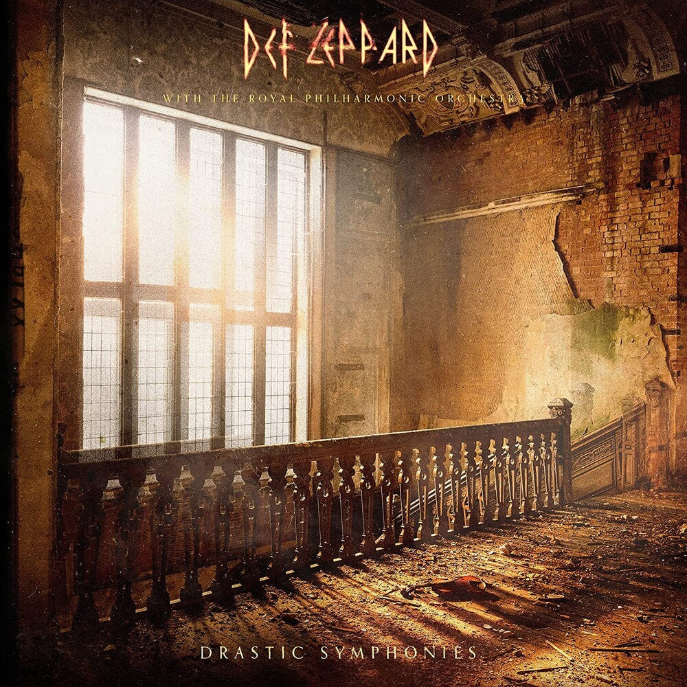 the album cover for Def Leppard - Drastic Symphonies [2 LP]