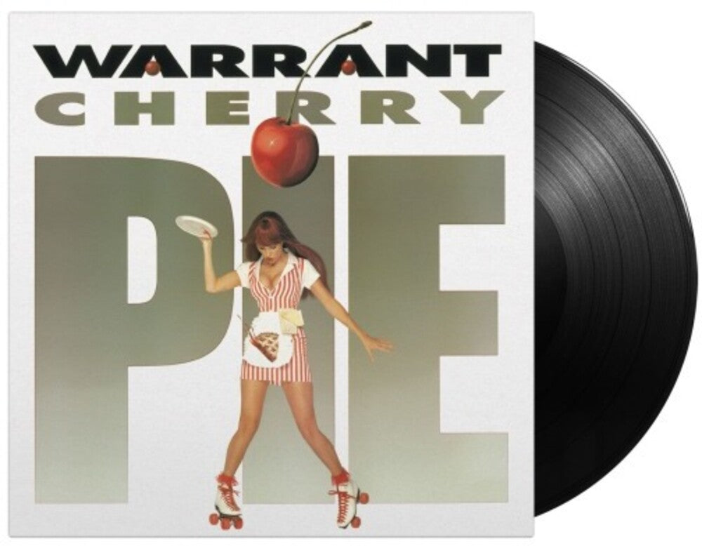 the album cover for Warrant - Cherry Pie [LP]