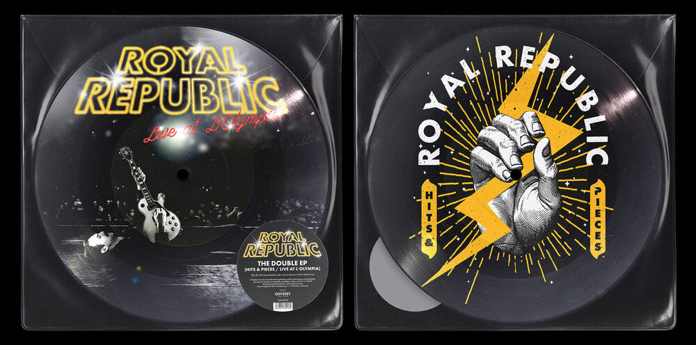 the album cover for Royal Republic - Double Ep - Hits & Pieces / Live At L'olympia