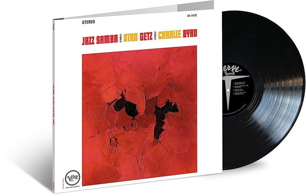 the album cover for Stan Getz & Charlie Byrd - Jazz Samba (Verve Acoustic Sounds Series)[LP]