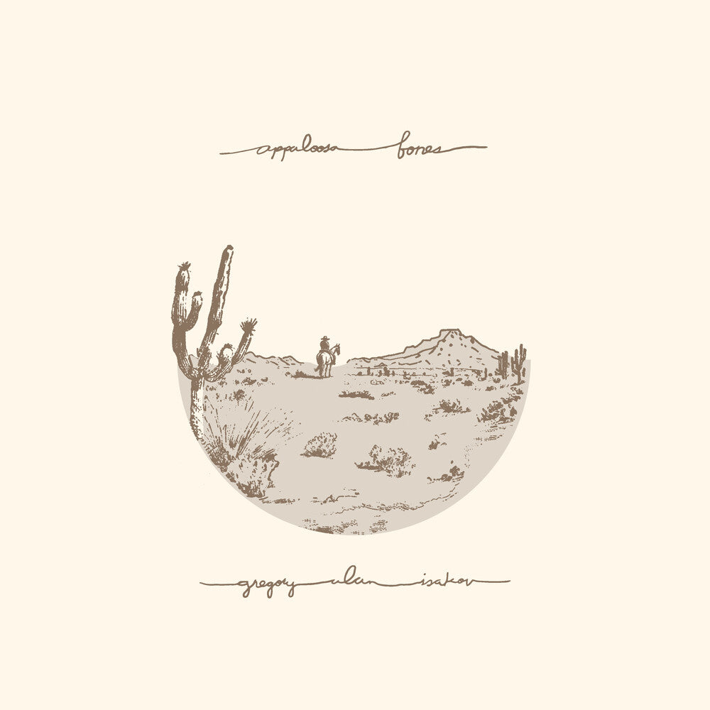 the album cover for Gregory Alan Isakov - Appaloosa Bones [Brown LP]