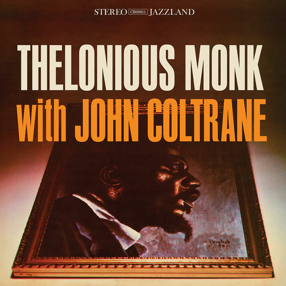 the album cover for Thelonious Monk, John Coltrane - Thelonious Monk With John Coltrane [LP]