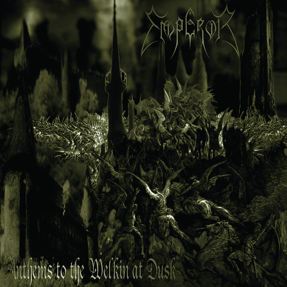 the album cover for Emperor - Anthems To The Welkin At Dusk (Pict) [Reissue]