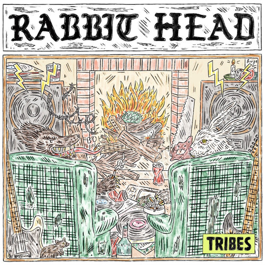 the album cover for Tribes - Rabbit Head - Deluxe Gatefold [Deluxe] (Gate)