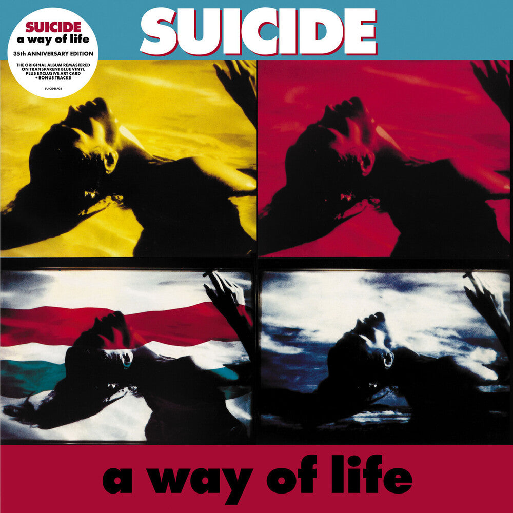 the album cover for Suicide - A Way of Life: 35th Anniversary Edition [LP]