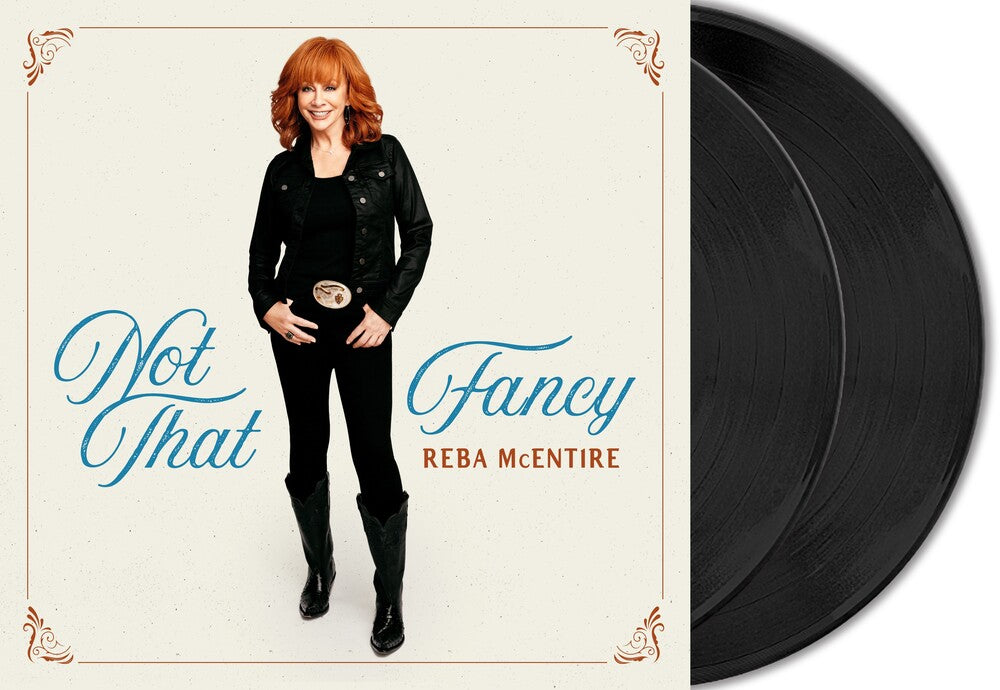 the album cover for Reba McEntire - Not That Fancy [2LP]