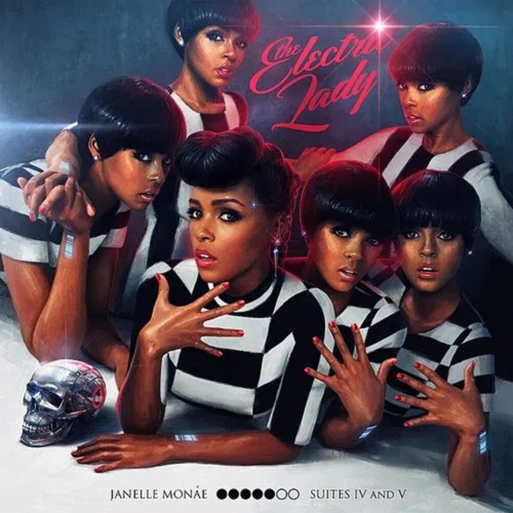 the album cover for Janelle Monae - The Electric Lady [LP]