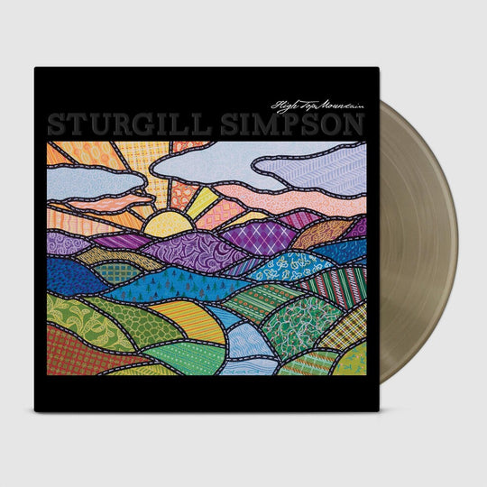 the album cover for Sturgill Simpson - High Top Mountain: 10 Year Anniversary Edition [Translucent Black LP]