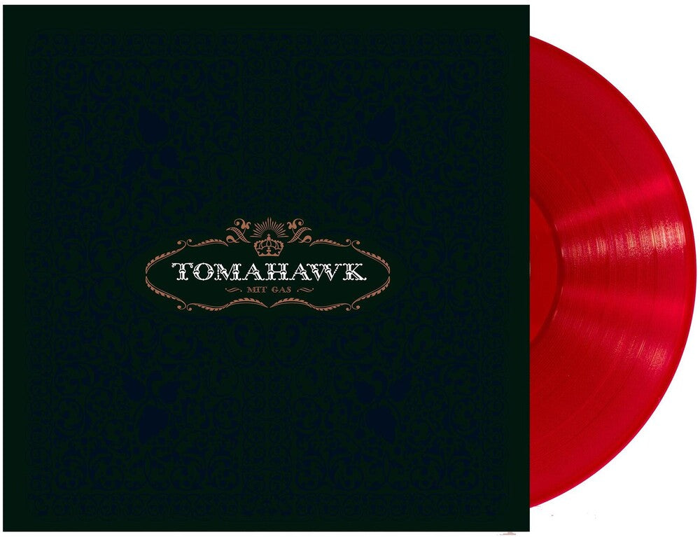 the album cover for Tomahawk - Mit Gas [Indie Exclusive Limited Edition Translucent Red LP]