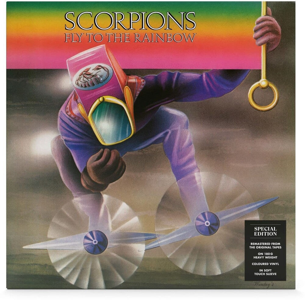 the album cover for Scorpions - Fly To The Rainbow