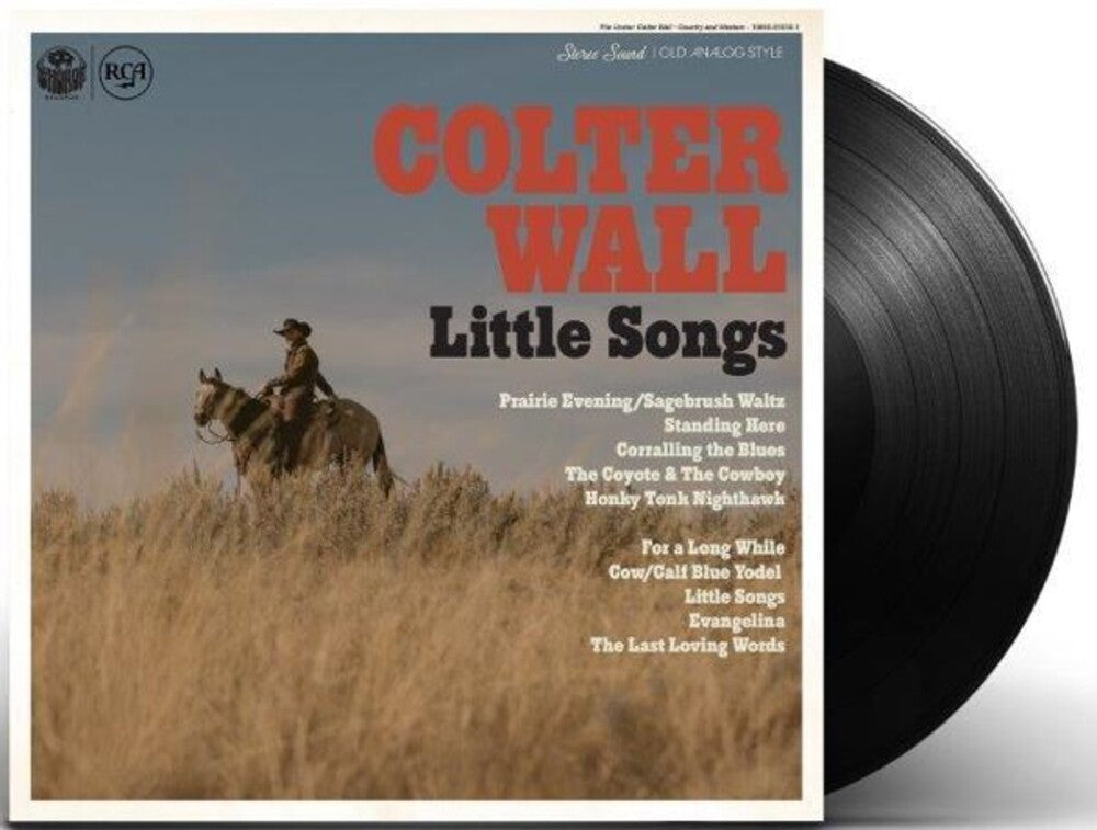 the album cover for Colter Wall - Little Songs [LP]