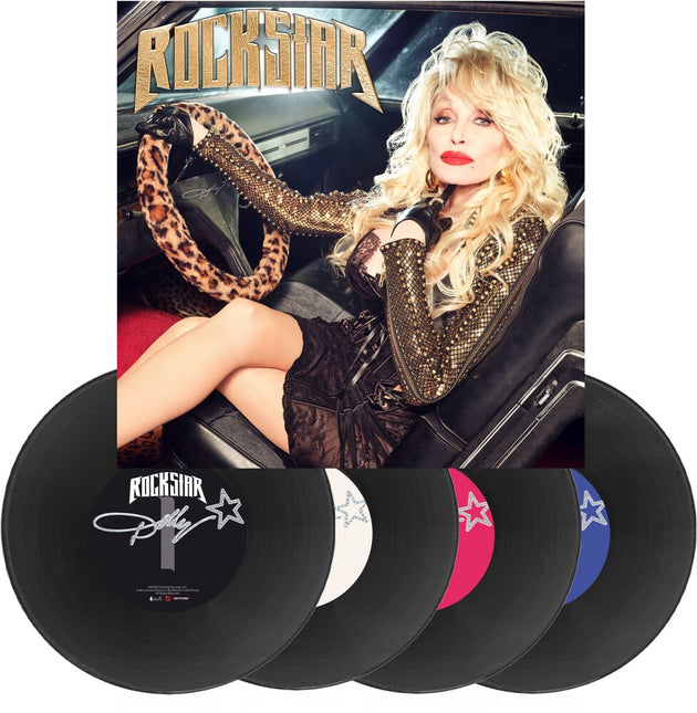 the album cover for Dolly Parton - Rockstar [4LP]