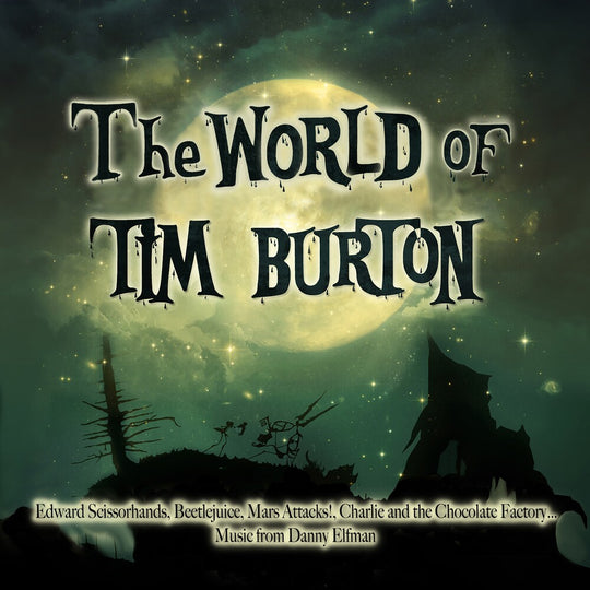 the album cover for World Of Tim Burton / O.S.T. (Grn) - The World of Tim Burton (Original Soundtracks) (Green Vinyl)