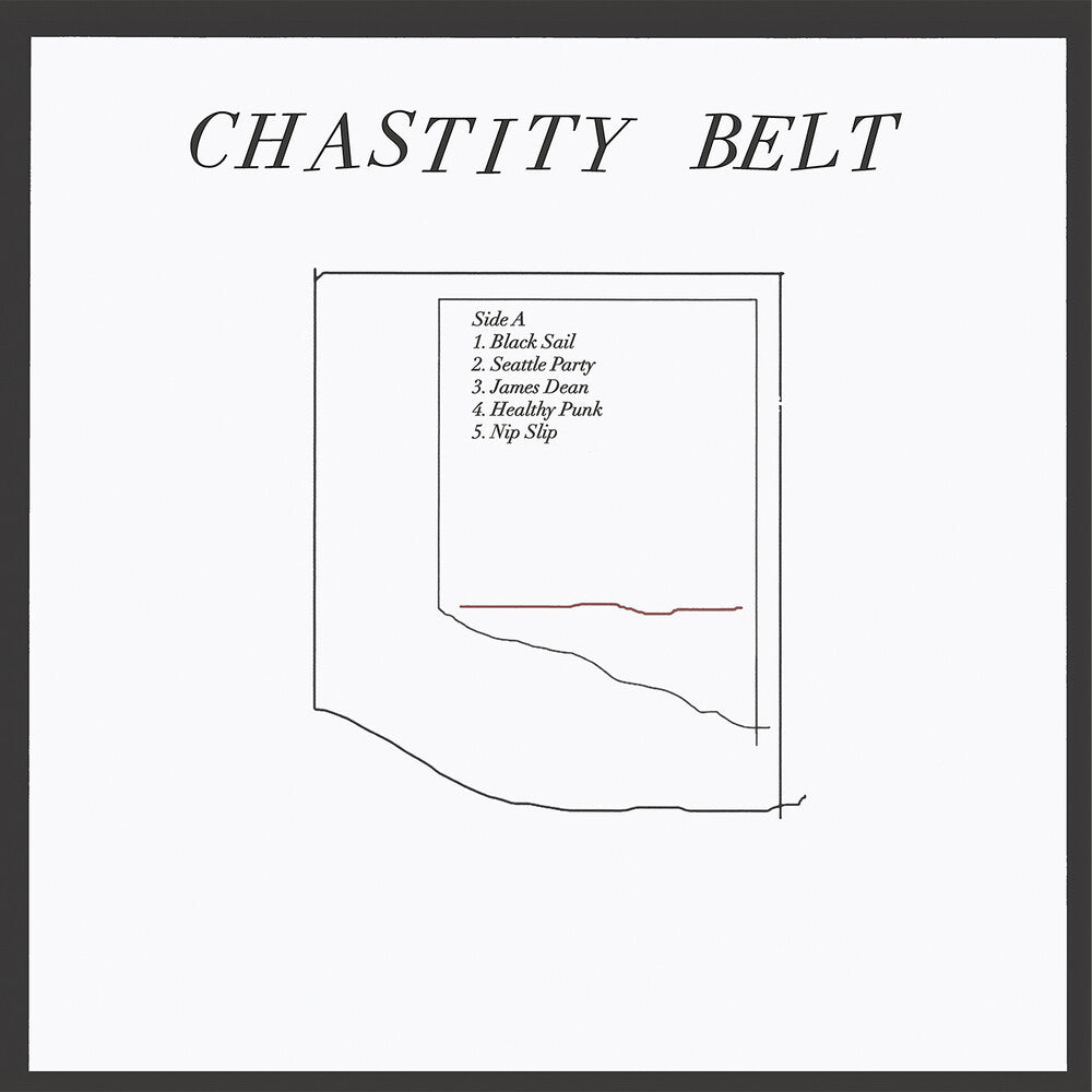 the album cover for Chastity Belt - No Regerts (10th Anniversary Edition) [Colored Vinyl]
