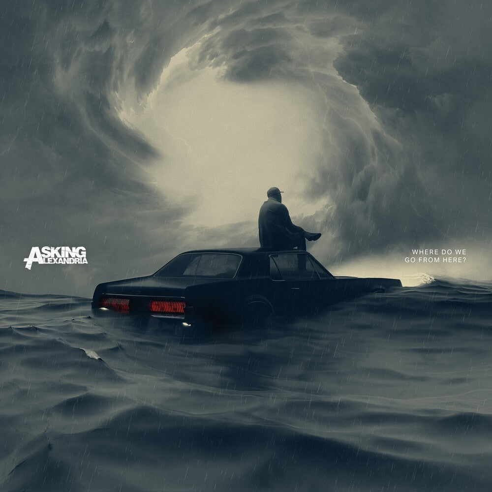the album cover for Asking Alexandria - Where Do We Go From Here? [Aqua LP]