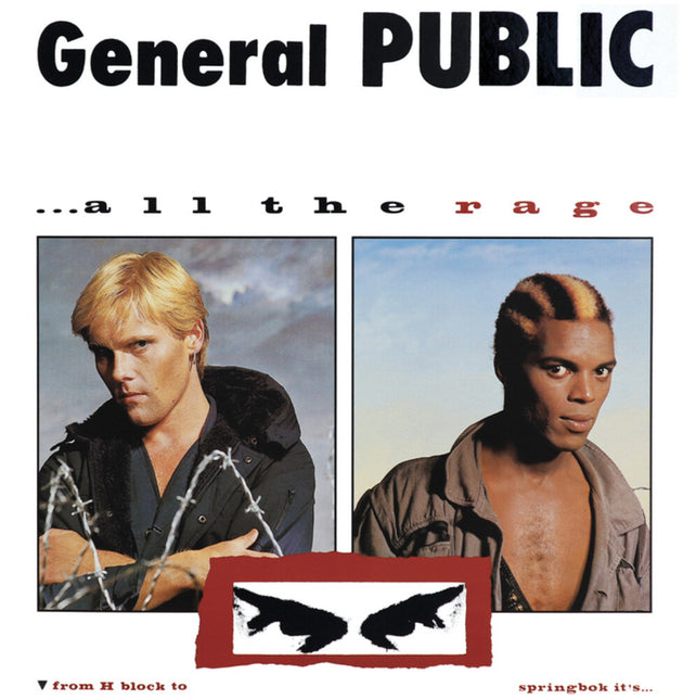 the album cover for General Public - All The Rage