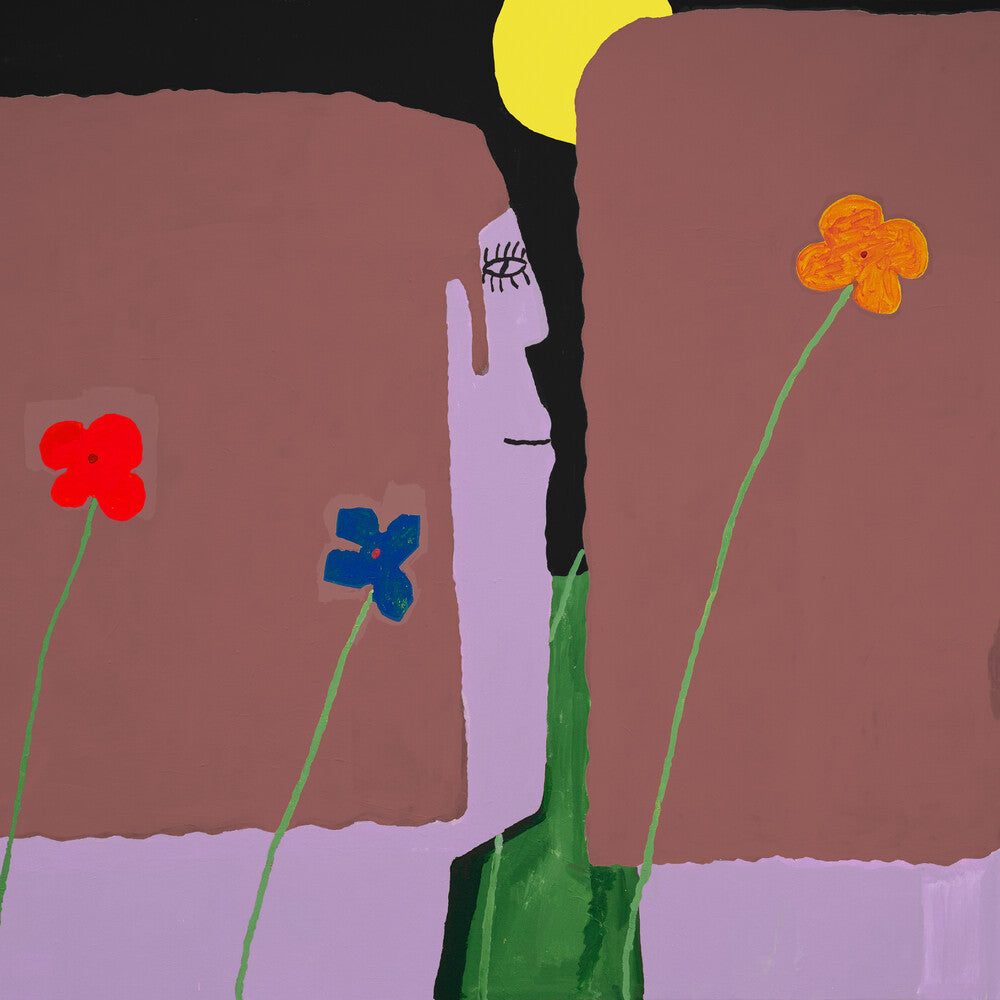 the album cover for Slow Pulp - Yard [Indie Exclusive Limited Edition Translucent Blue LP]