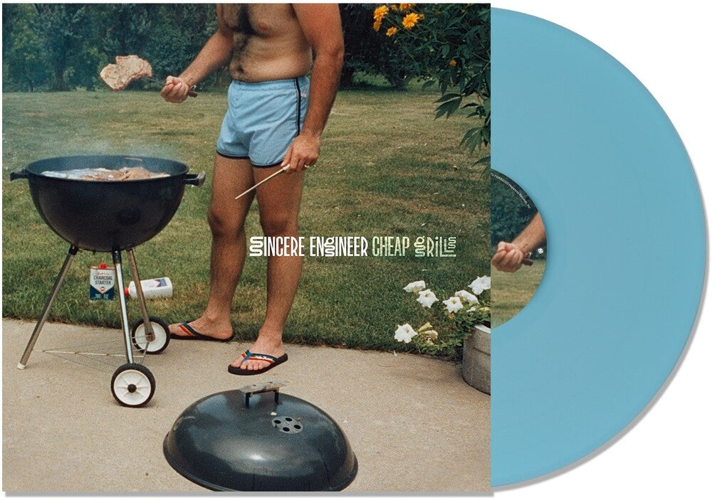 the album cover for Sincere Engineer - Cheap Grills [Indie Exclusive Limited Edition Light Blue LP]