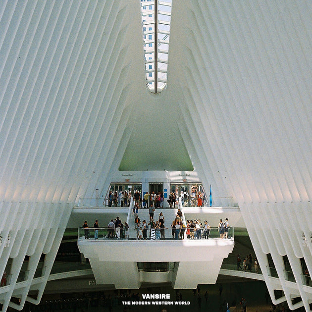 the album cover for Vansire - The Modern Western World [LP]