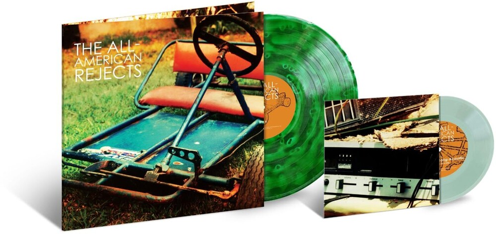 the album cover for All-American Rejects - All-American Rejects [Colored Vinyl] (Grn) [Limited Edition] (Wsv)