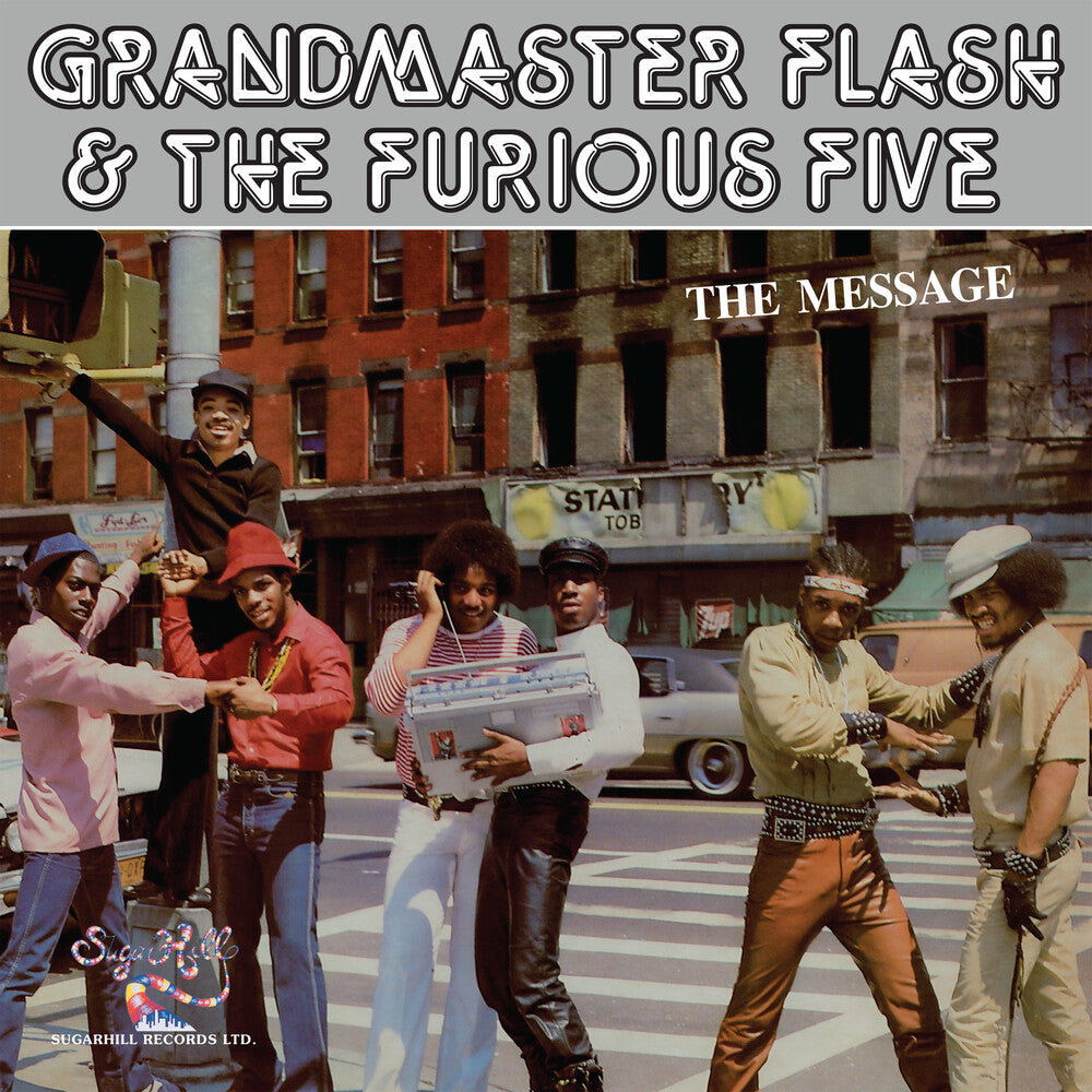 the album cover for Grandmaster Flash & The Furious Five - Message [Colored Vinyl]