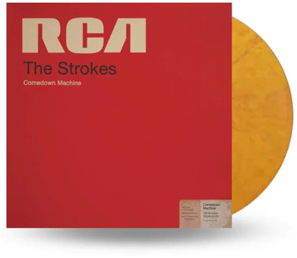 the album cover for Strokes - Comedown Machine [Colored Vinyl] (Ylw) (Can)