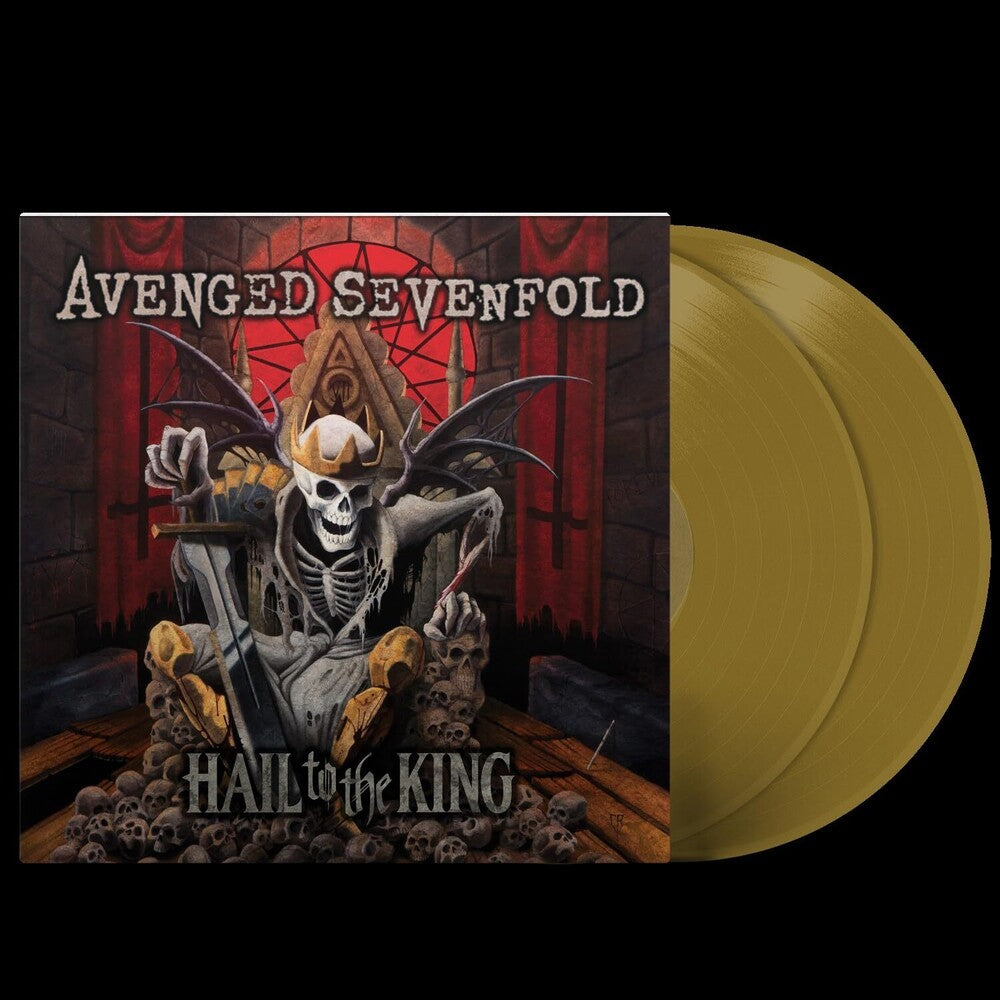 the album cover for Avenged Sevenfold - Hail To The King